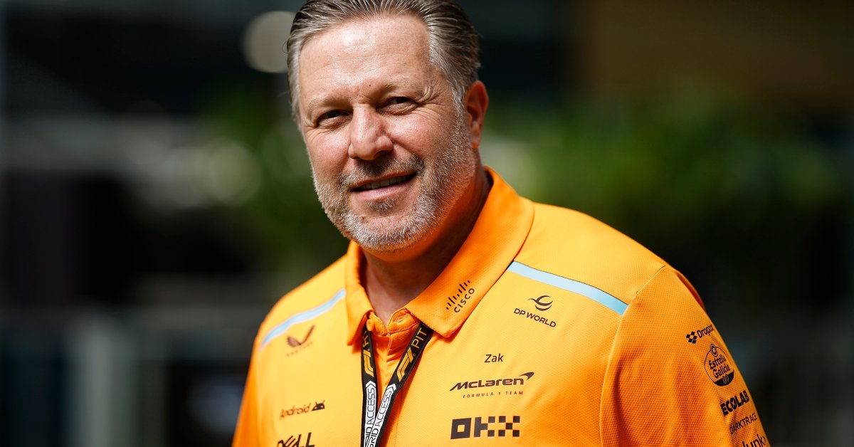 Zak Brown, PDG de McLaren Racing, affronte Red Bull et Ferrari