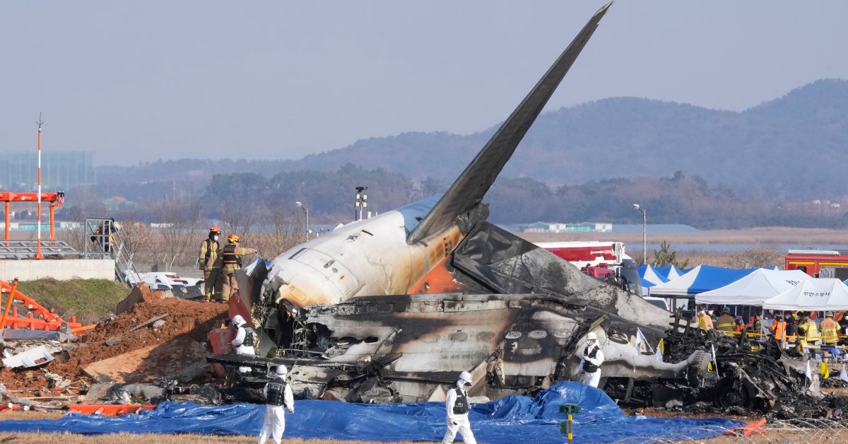 Un avion dérape hors de la piste en Corée du Sud, tuant au moins 177 personnes