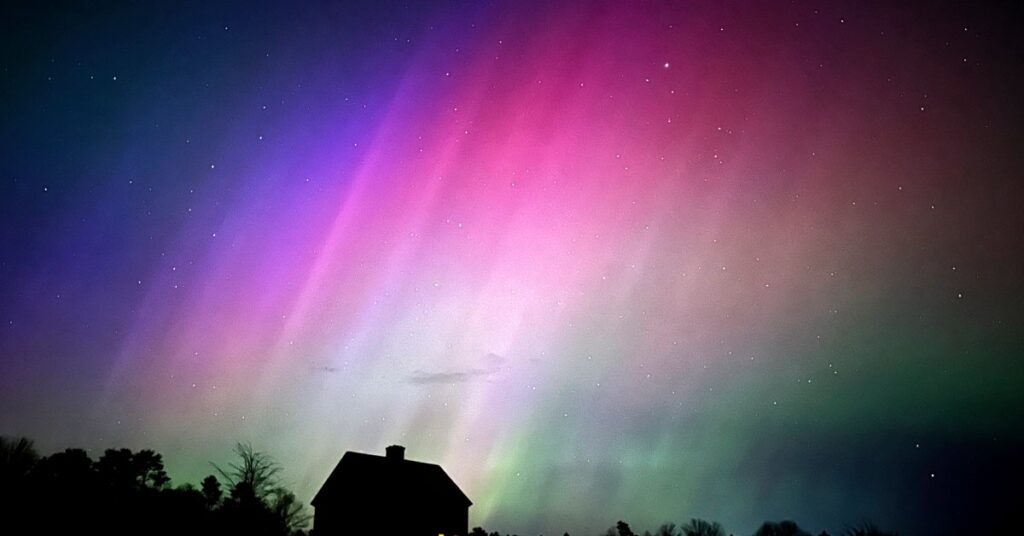 Comment voir les aurores boréales le soir du Nouvel An